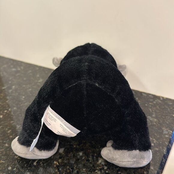 Melissa And Doug Monkey Baby Gorilla Chimpanzee Black Grey Plush Stuffed Animal - Picture 6 of 8